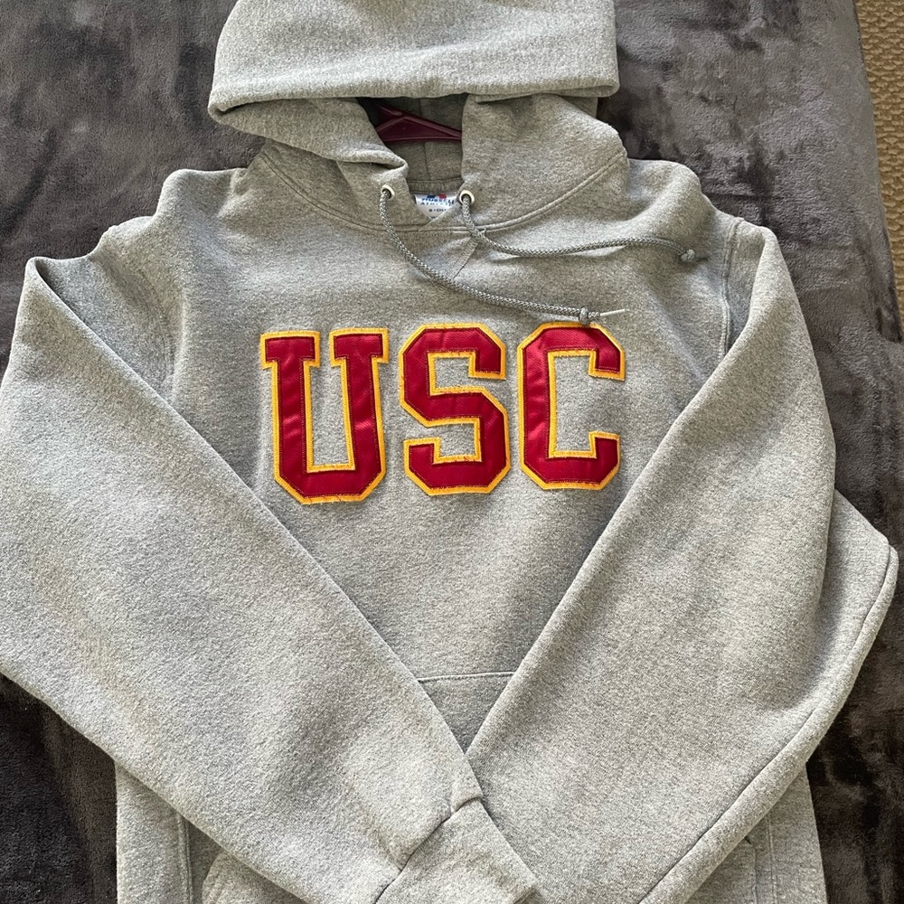 Gray Russell USC hoodie size Small men’s